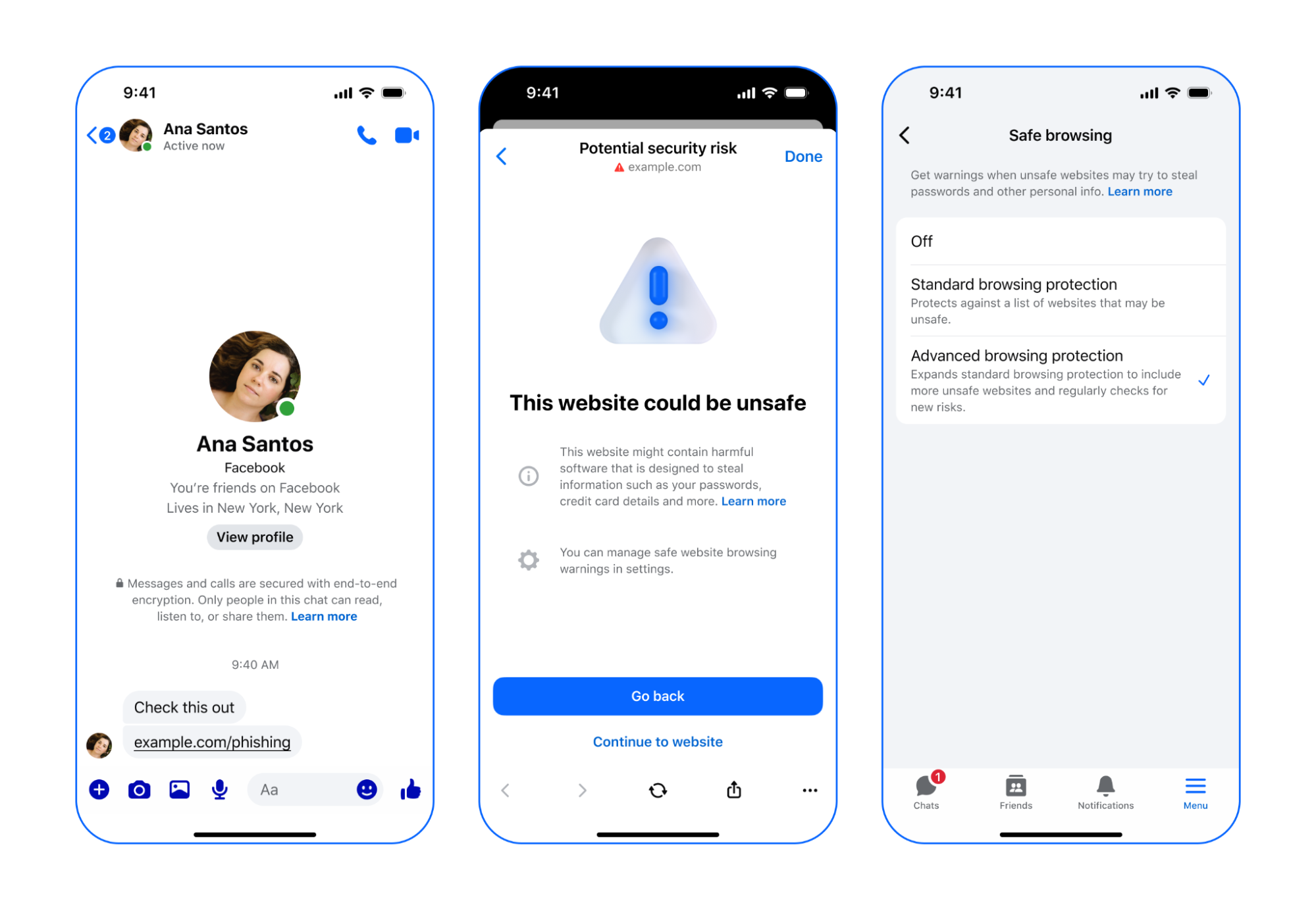 How Advanced Browsing Protection Works in Messenger For Windows 7,8,10,11-Winpcsoft.com